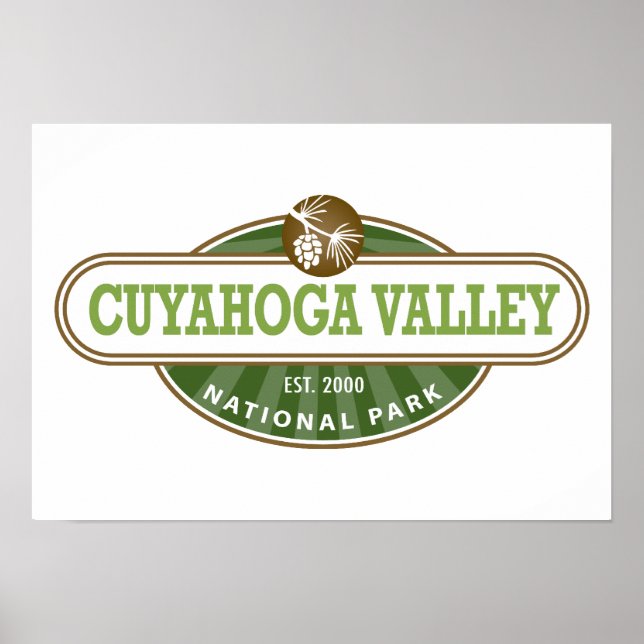 Nationalpark Cuyahoga Poster (Vorne)