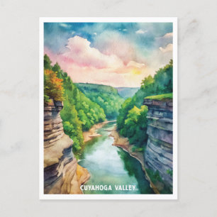 Nationalpark Cuyahoga Postkarte
