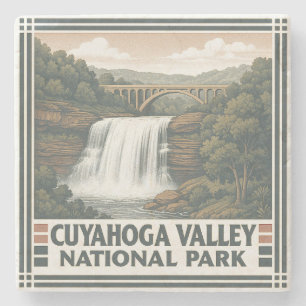 Nationalpark Cuyahoga Steinuntersetzer