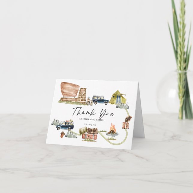 Nationalpark Danke Karte (Vorderseite)