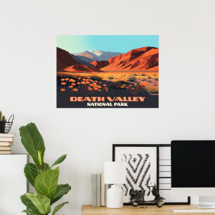 Nationalpark Death Valley Poster