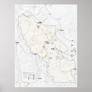 Nationalpark Death Valley Poster