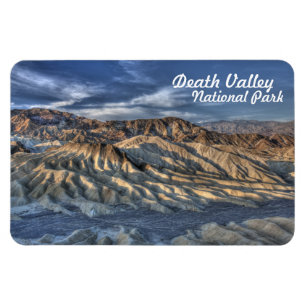 Nationalpark Death Valley Zabriskie Punkt-Ansicht Magnet