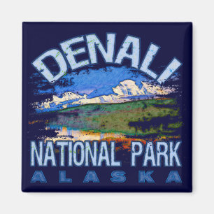 Nationalpark Denali, Alaska Magnet