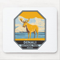 Nationalpark Denali Alaska Vintag