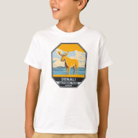 Nationalpark Denali Alaska Vintag