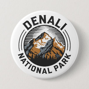Nationalpark Denali Button