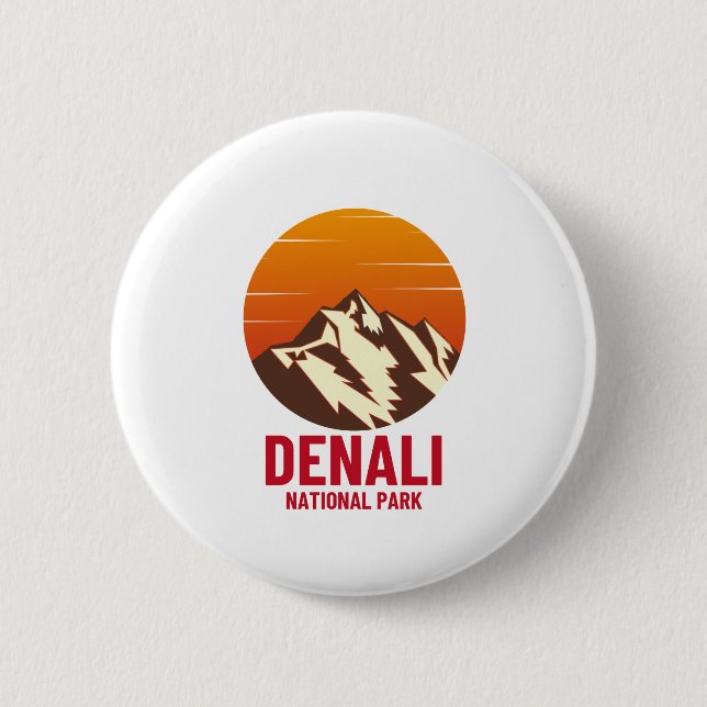 NATIONALPARK DENALI BUTTON (Vorderseite)