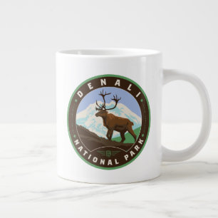Nationalpark Denali Jumbo-Tasse