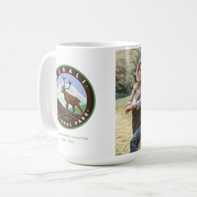Nationalpark Denali Kaffeetasse (Vorderseite Links)