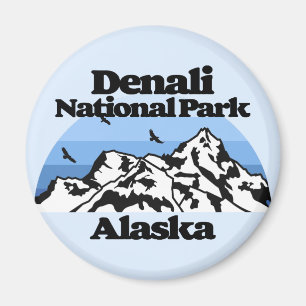 Nationalpark Denali Magnet