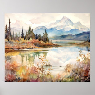 Nationalpark Denali Poster