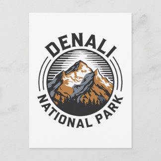 Nationalpark Denali Postkarte