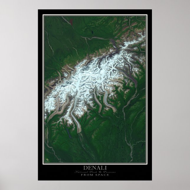Nationalpark Denali - Reservierung Alaska aus dem  Poster (Vorne)