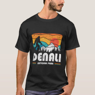 Nationalpark Denali Sasquatch Us Alaska Nature Re T-Shirt