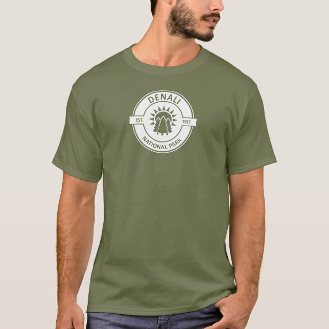 Nationalpark Denali T-Shirt (Vorderseite)