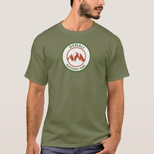 Nationalpark Denali T-Shirt (Vorderseite)