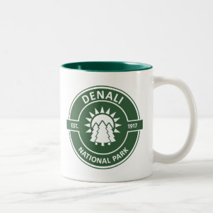 Nationalpark Denali Zweifarbige Tasse