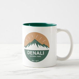 Nationalpark Denali Zweifarbige Tasse