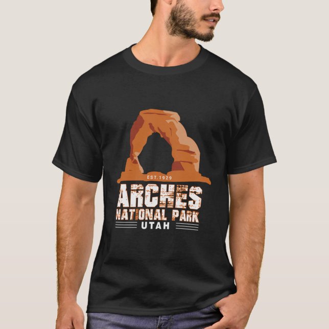 Nationalpark der coolen Arches T-Shirt (Vorderseite)