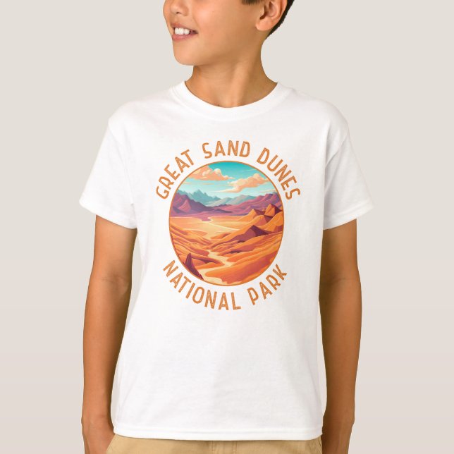 Nationalpark der Great Sand Dunes T-Shirt (Vorderseite)
