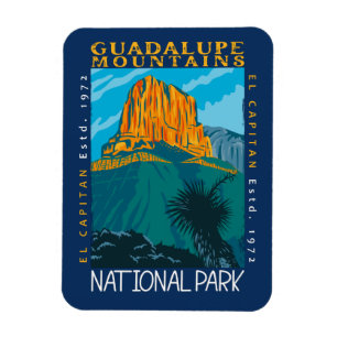 Nationalpark der Guadalupe Magnet