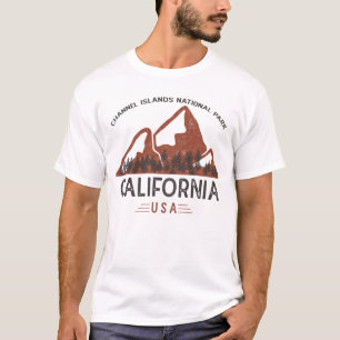 Nationalpark der Vintagen Kanalinseln T-Shirt