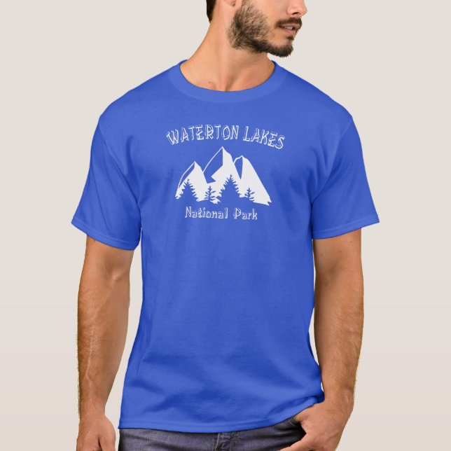 Nationalpark der Waterton-Seen T-Shirt (Vorderseite)