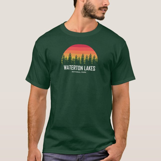 Nationalpark der Waterton-Seen T-Shirt (Vorderseite)