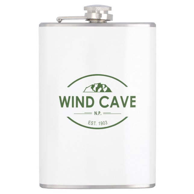 Nationalpark der Windhöhle Flachmann (Vorderseite)