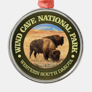 Nationalpark der Windhöhle Ornament Aus Metall