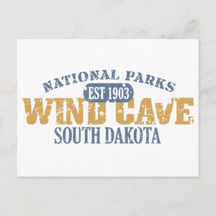 Nationalpark der Windhöhle Postkarte