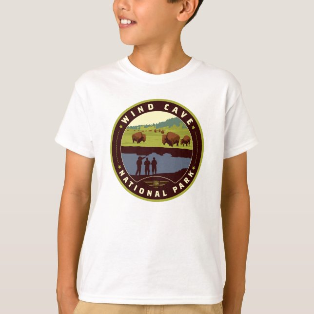Nationalpark der Windhöhle T-Shirt (Vorderseite)