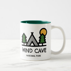 Nationalpark der Windhöhle Zweifarbige Tasse