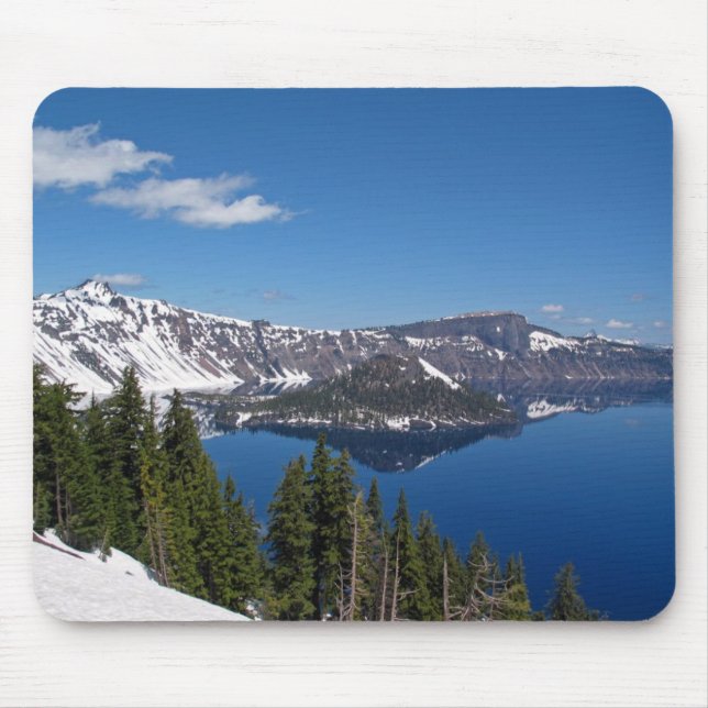 Nationalpark der Zauberer-Insel-, Crater See, Mousepad (Vorne)