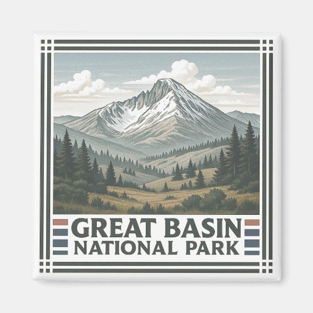 Nationalpark des Großen Beckens Magnet (Vorne)
