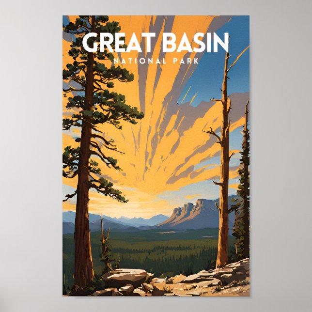 Nationalpark des Großen Beckens Poster (Vorne)