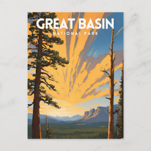 Nationalpark des Großen Beckens Postkarte