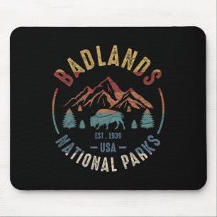 Nationalpark Dlands South Dakota The Mount Rushmo Mousepad