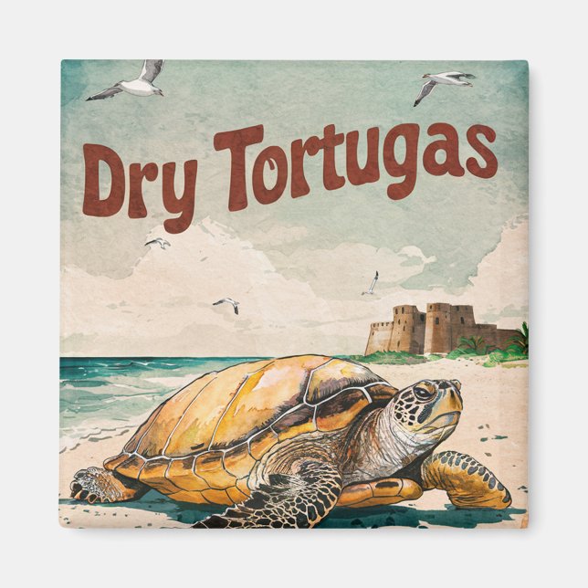 Nationalpark Dry Tortugas, Florida Magnet (Vorne)