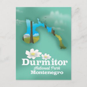 Nationalpark Durmitor, Karte Montenegro