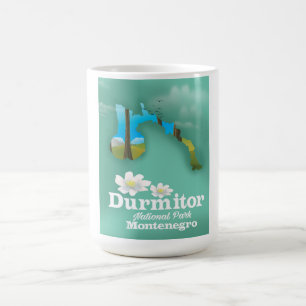 Nationalpark Durmitor, Montenegro Karte Verwandlungstasse