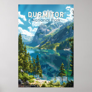 Nationalpark Durmitor Poster
