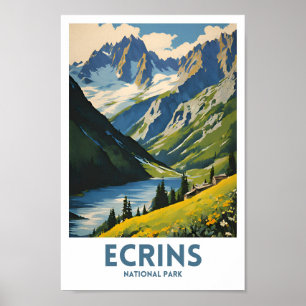 Nationalpark Ecrins Poster