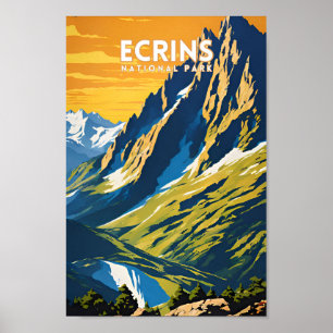 Nationalpark Ecrins Poster