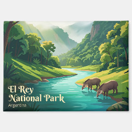 Nationalpark El Rey Argentinien Magnet