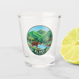Nationalpark El Rey Argentinien Schnapsglas