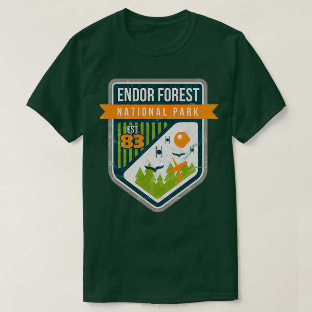 Nationalpark Endor Forest Park 2 T-Shirt (Design vorne)