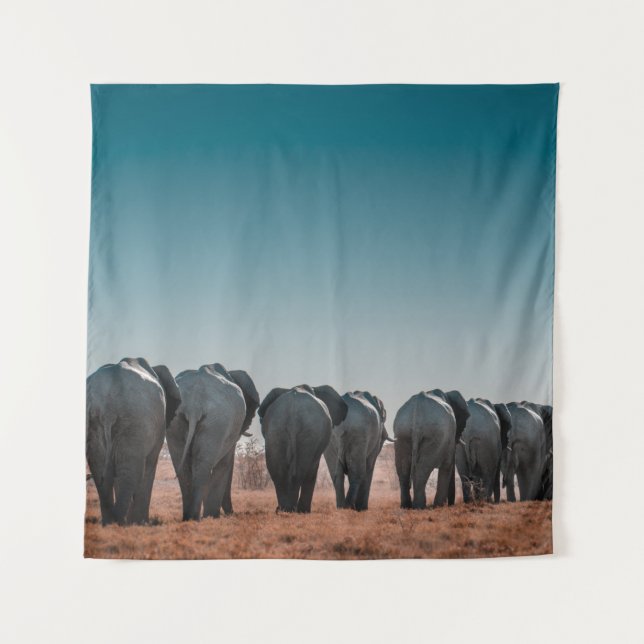 NATIONALPARK ETOSHA WANDTEPPICH (Vorderseite)