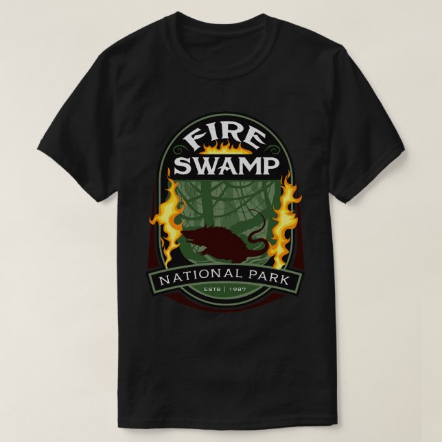 Nationalpark Feuerschwald T-Shirt (Design vorne)